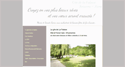 Desktop Screenshot of gite-soissons-aisne.com
